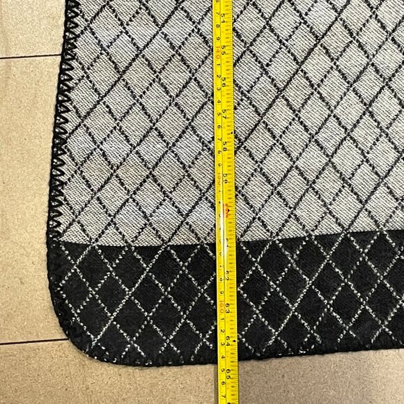 Juicy Couture Black/Gray Shawl/Wrap/Cape - ONE SIZE - Picture 8 of 12